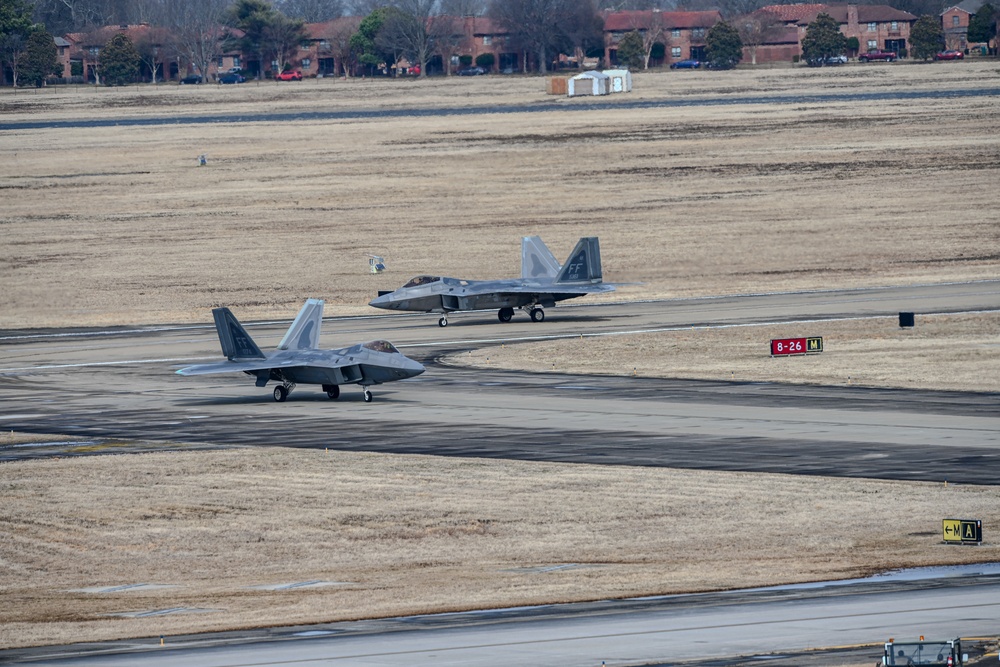 1st Fighter Wing Demonstrates Strength and Readiness in Elephant Walk