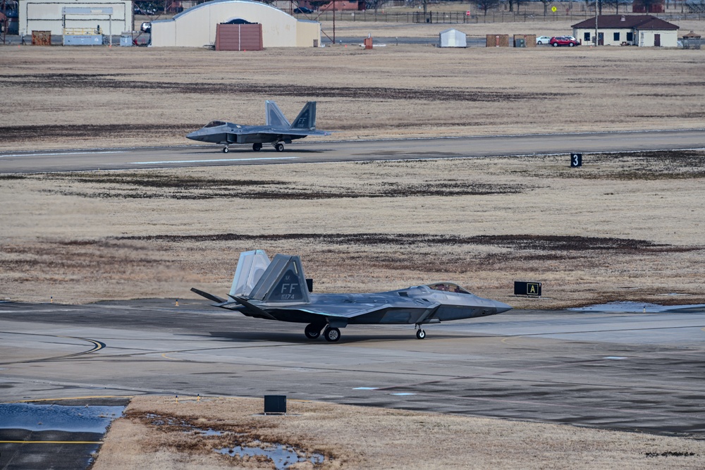 1st Fighter Wing Demonstrates Strength and Readiness in Elephant Walk