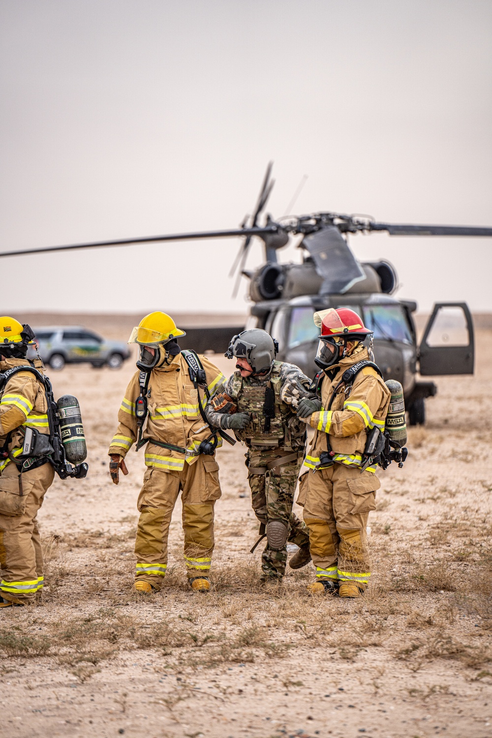 Task Force Shikra Crew Extraction Training