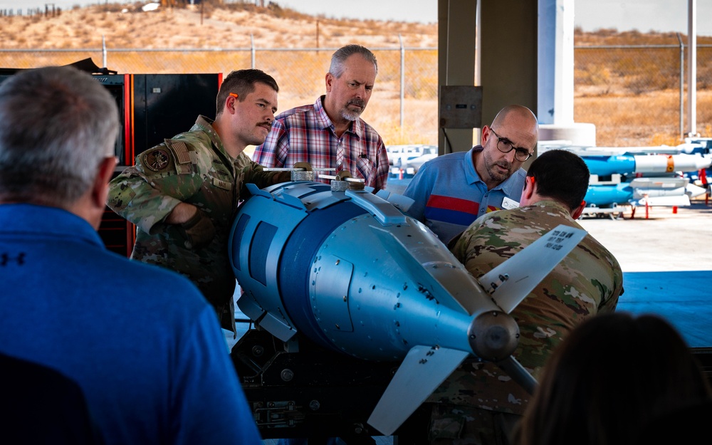 Luke AFB conducts an Immersion Tour for Honorary Commanders