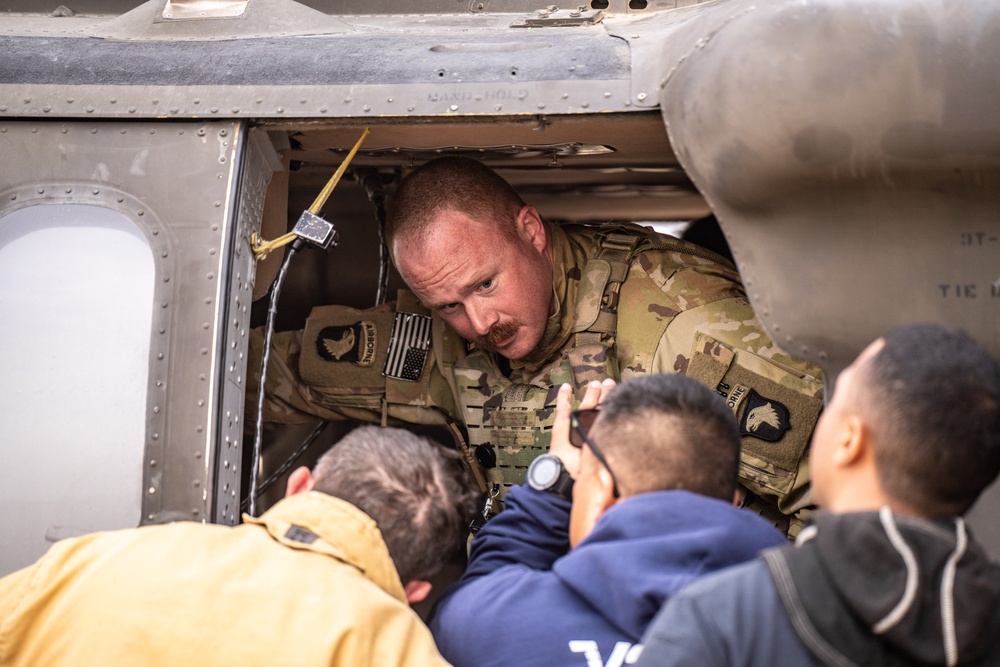 Task Force Shikra Crew Extraction Training