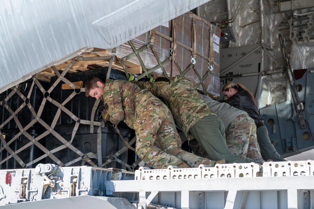 167th Air Transportation Function processes passengers and cargo for flight home