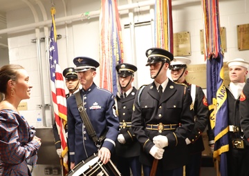 Joint Armed Forces Color Guard Meet Lauren Daigle