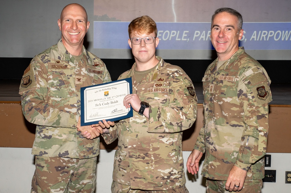 6th Air Refueling Wing 4th Quarter Award Ceremony