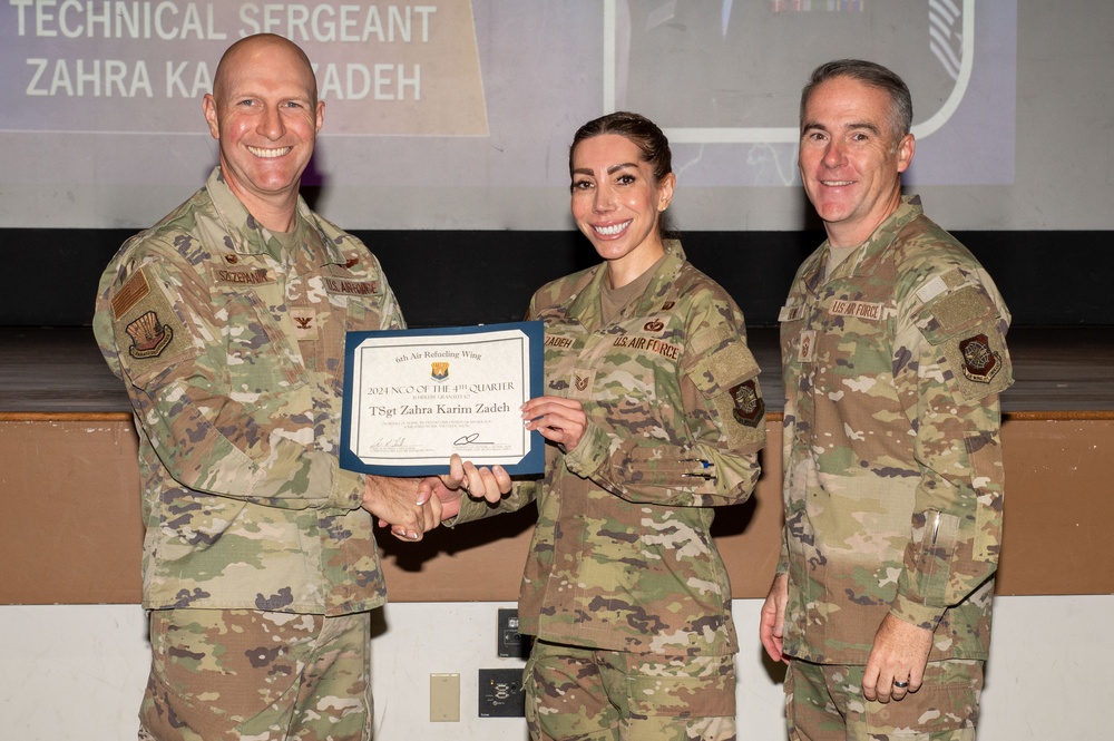 6th Air Refueling Wing 4th Quarter Award Ceremony