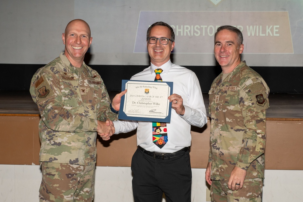 6th Air Refueling Wing 4th Quarter Award Ceremony