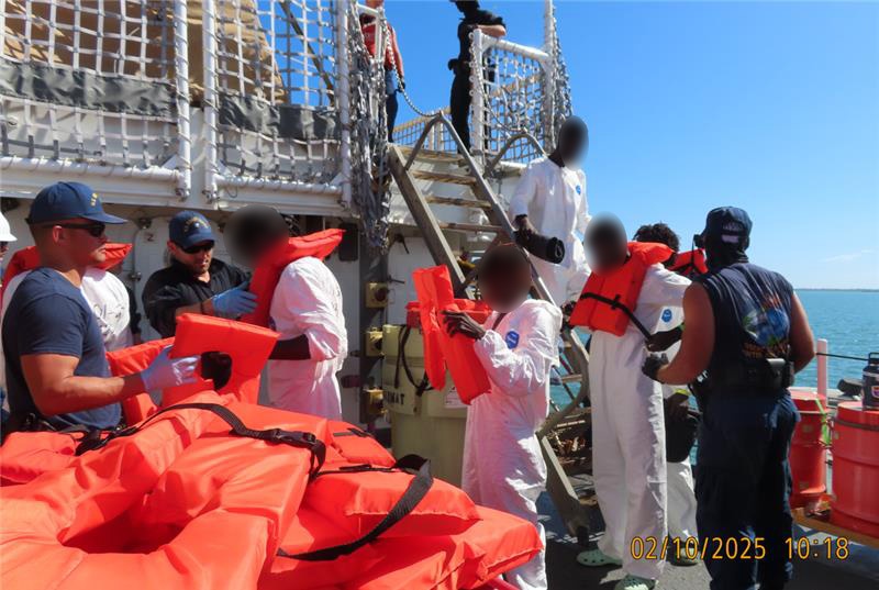 Coast Guard repatriates 132 aliens to Haiti