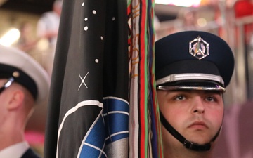 Joint Armed Forces Color Guard Presents the Colors at Super Bowl LIX