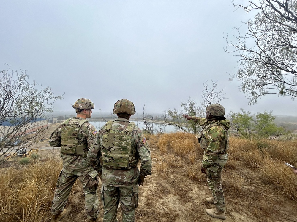 759th MP Bn. Soldiers support the southern border mission