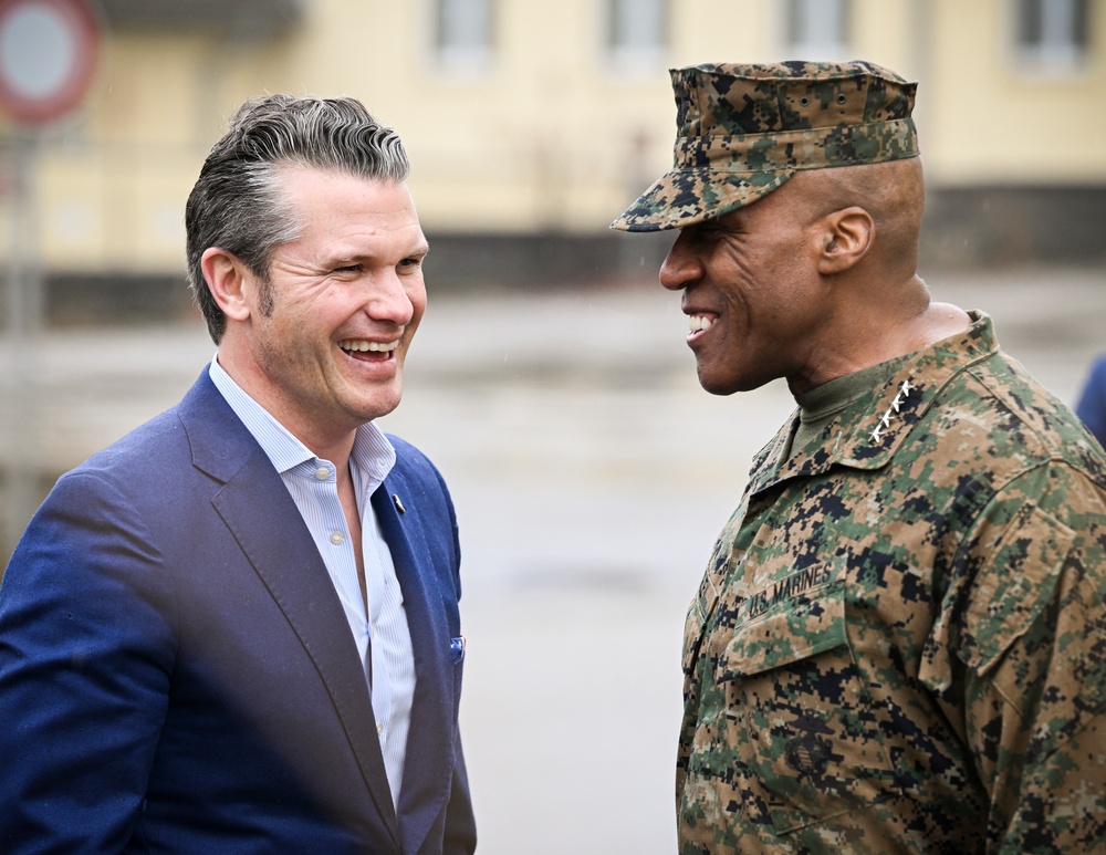 Secretary of Defense Pete Hegseth Visits U.S. Africa Command