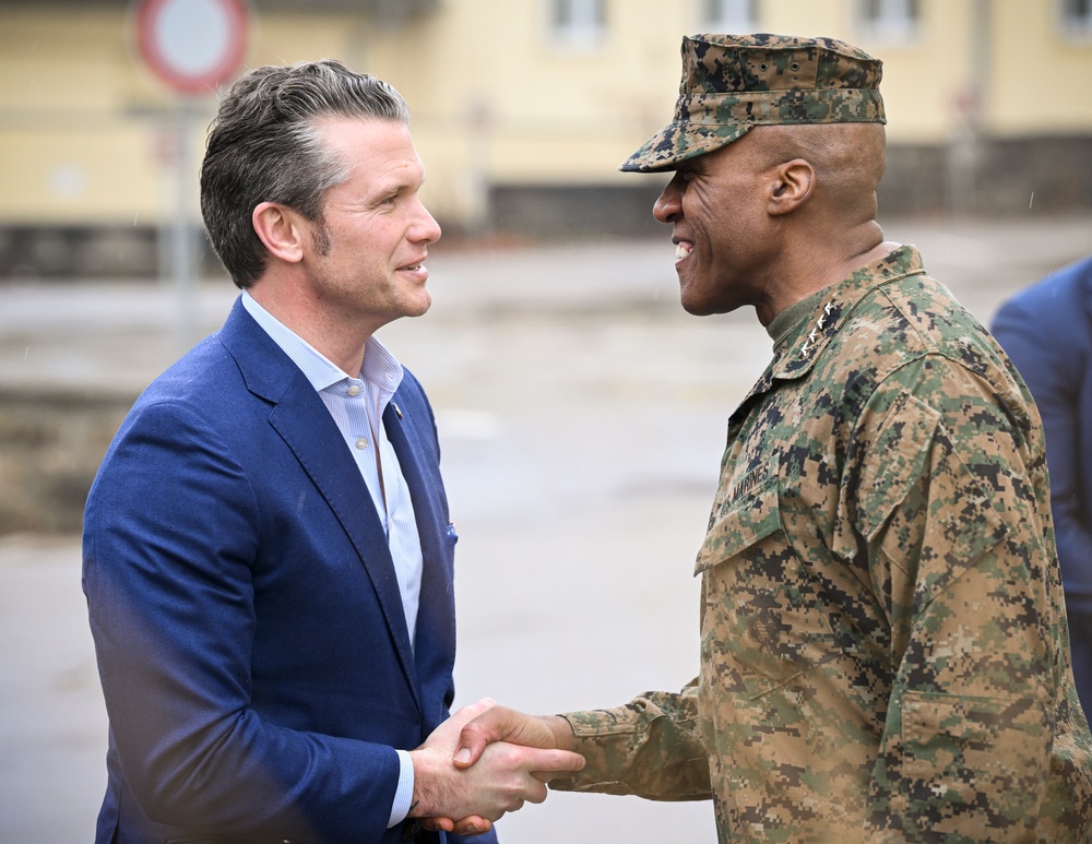 Secretary of Defense Pete Hegseth Visits U.S. Africa Command