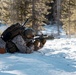 U.S. Marines and Airmen conduct a Biathlon during Scout Skier Course 1-25