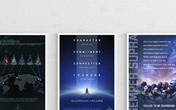 U.S. Space Force 5th Anniversary Commemorative Poster Series