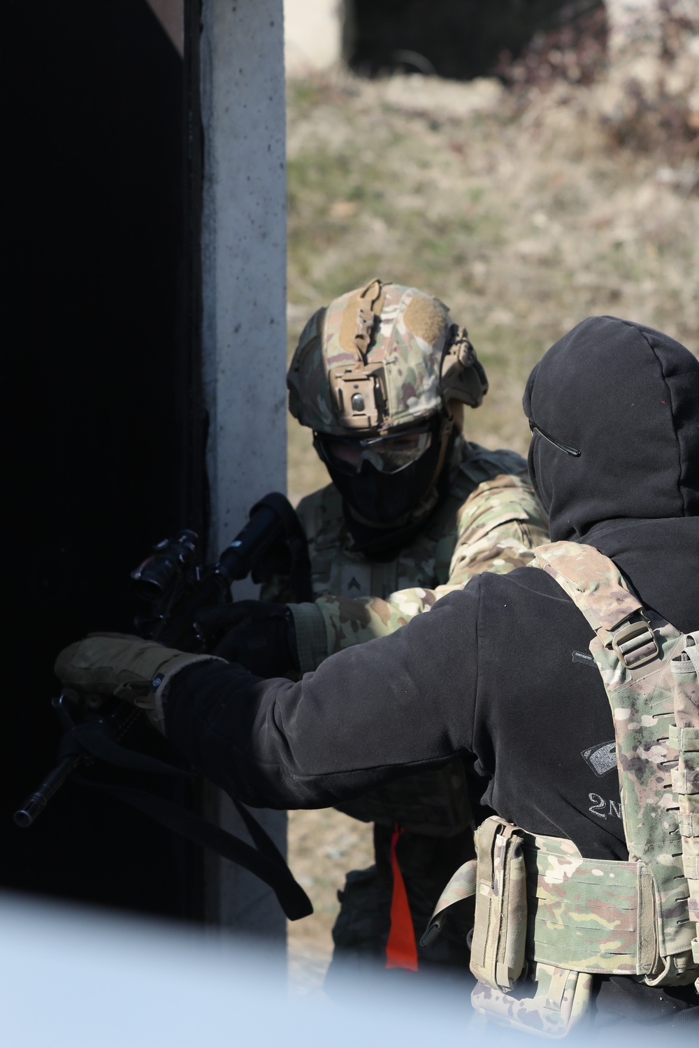 3rd ABCT, 1st Armored Division Conducts Urban Assault Training