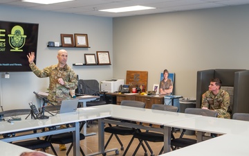 Oregon National Guard Leader Share Career Skills with Technical High School Students