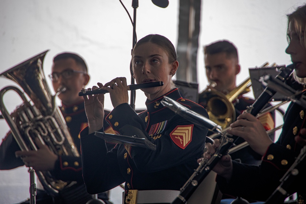 Marines Participate in Annual President Ronald Reagan Wreath Laying Ceremony