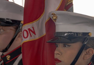 Marines Participate in Annual President Ronald Reagan Wreath Laying Ceremony