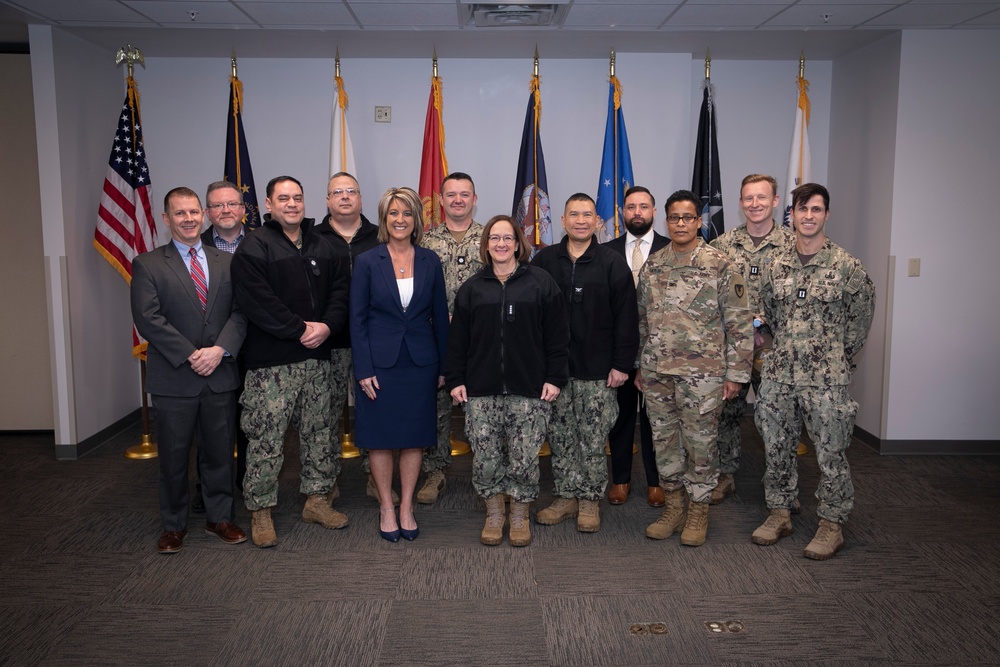 Chief of Naval Operations Visits NSA Crane, Purdue University