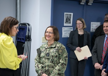 Chief of Naval Operations Visits NSA Crane, Purdue University