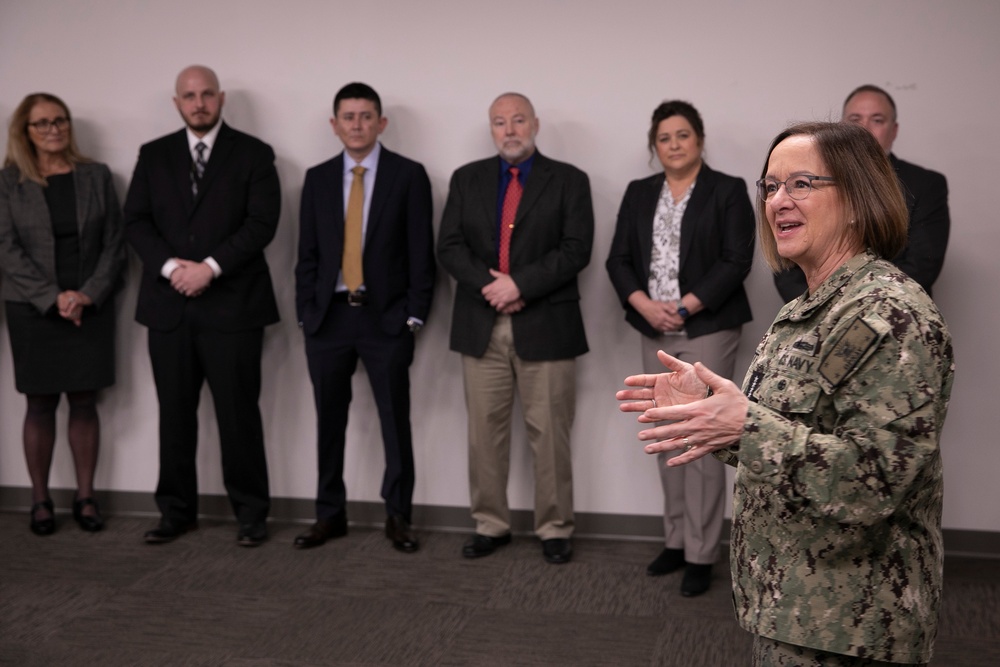 Chief of Naval Operations Visits NSA Crane, Purdue University