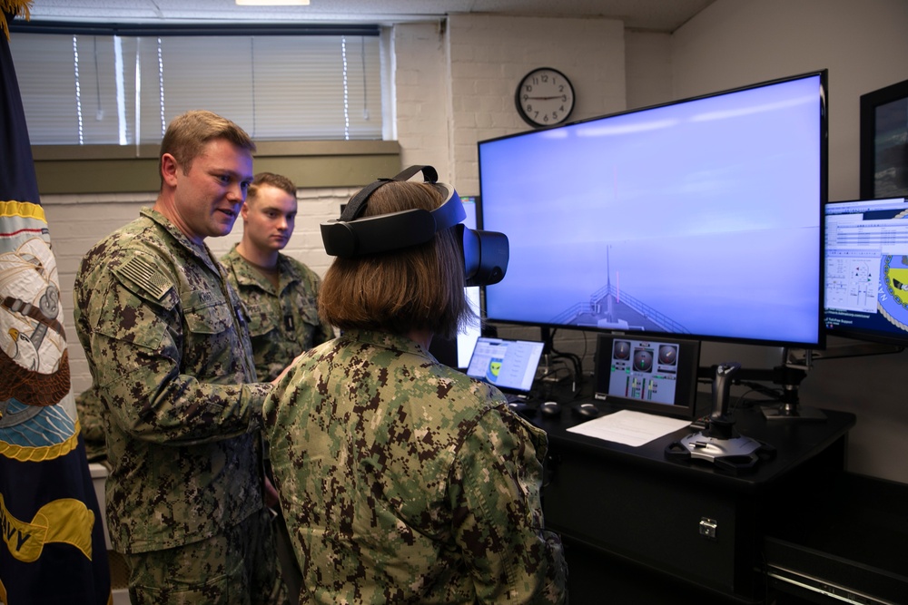 Chief of Naval Operations Visits NSA Crane, Purdue University