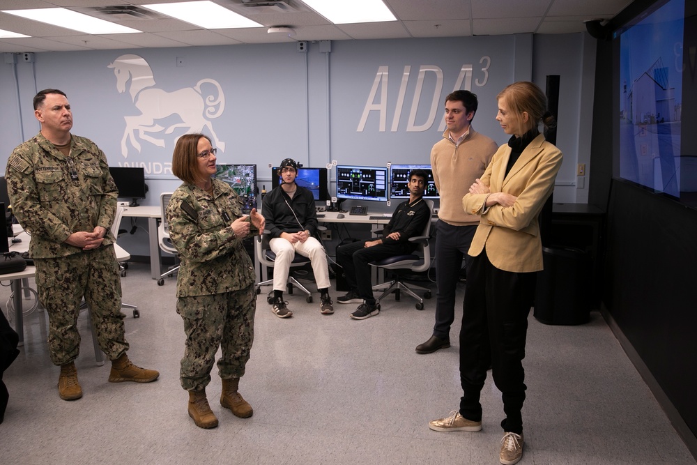 Chief of Naval Operations Visits NSA Crane, Purdue University