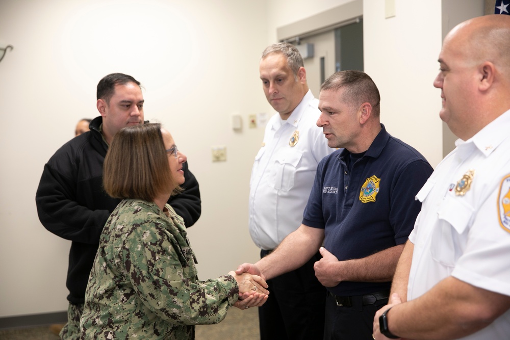 Chief of Naval Operations Visits NSA Crane, Purdue University