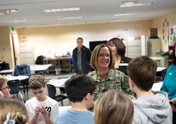 Chief of Naval Operations Visits NSA Crane, Purdue University