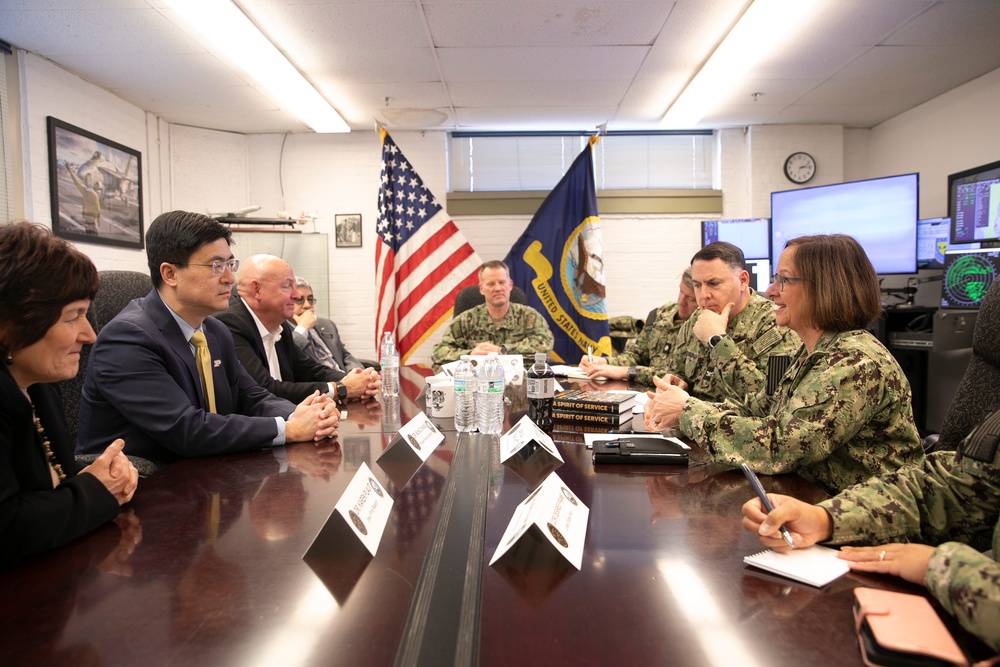 Chief of Naval Operations Visits NSA Crane, Purdue University