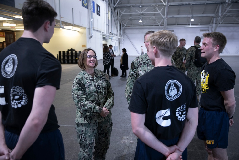 Chief of Naval Operations Visits NSA Crane, Purdue University