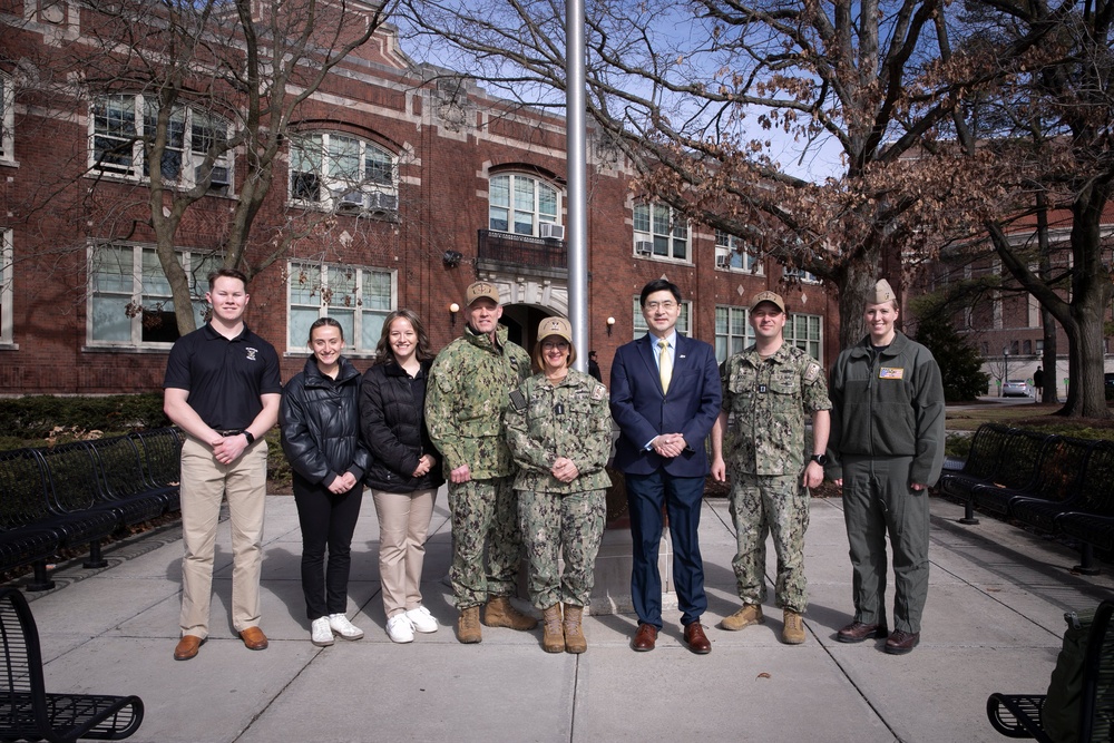 Chief of Naval Operations Visits NSA Crane, Purdue University