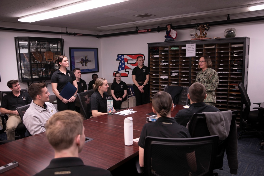 Chief of Naval Operations Visits NSA Crane, Purdue University