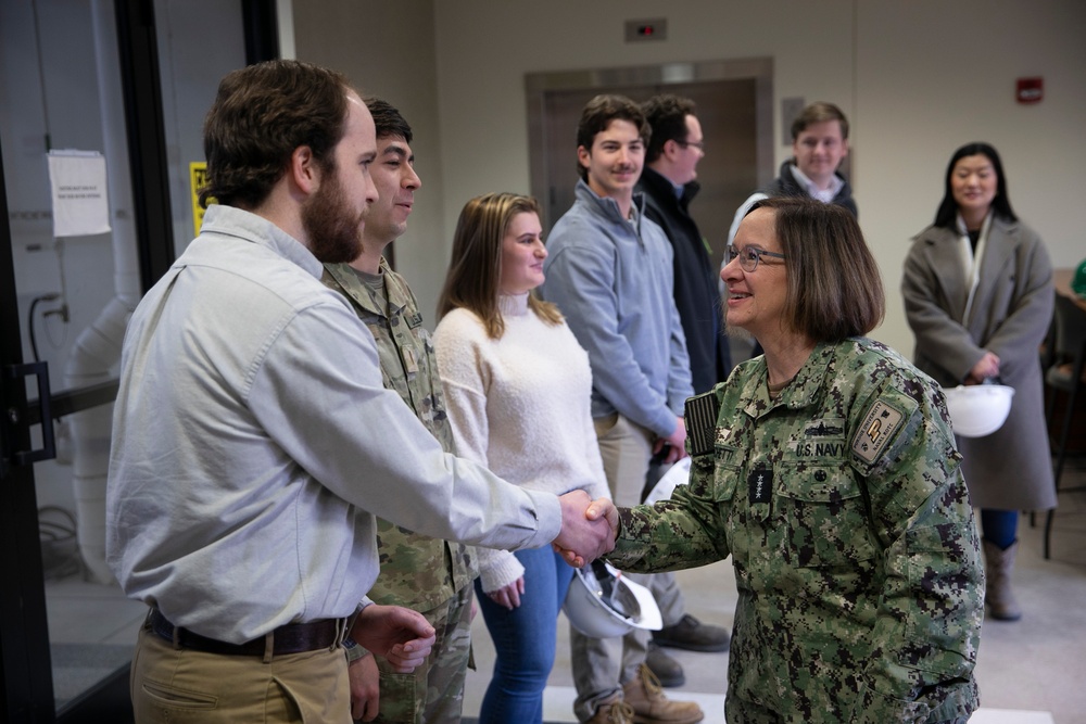 Chief of Naval Operations Visits NSA Crane, Purdue University