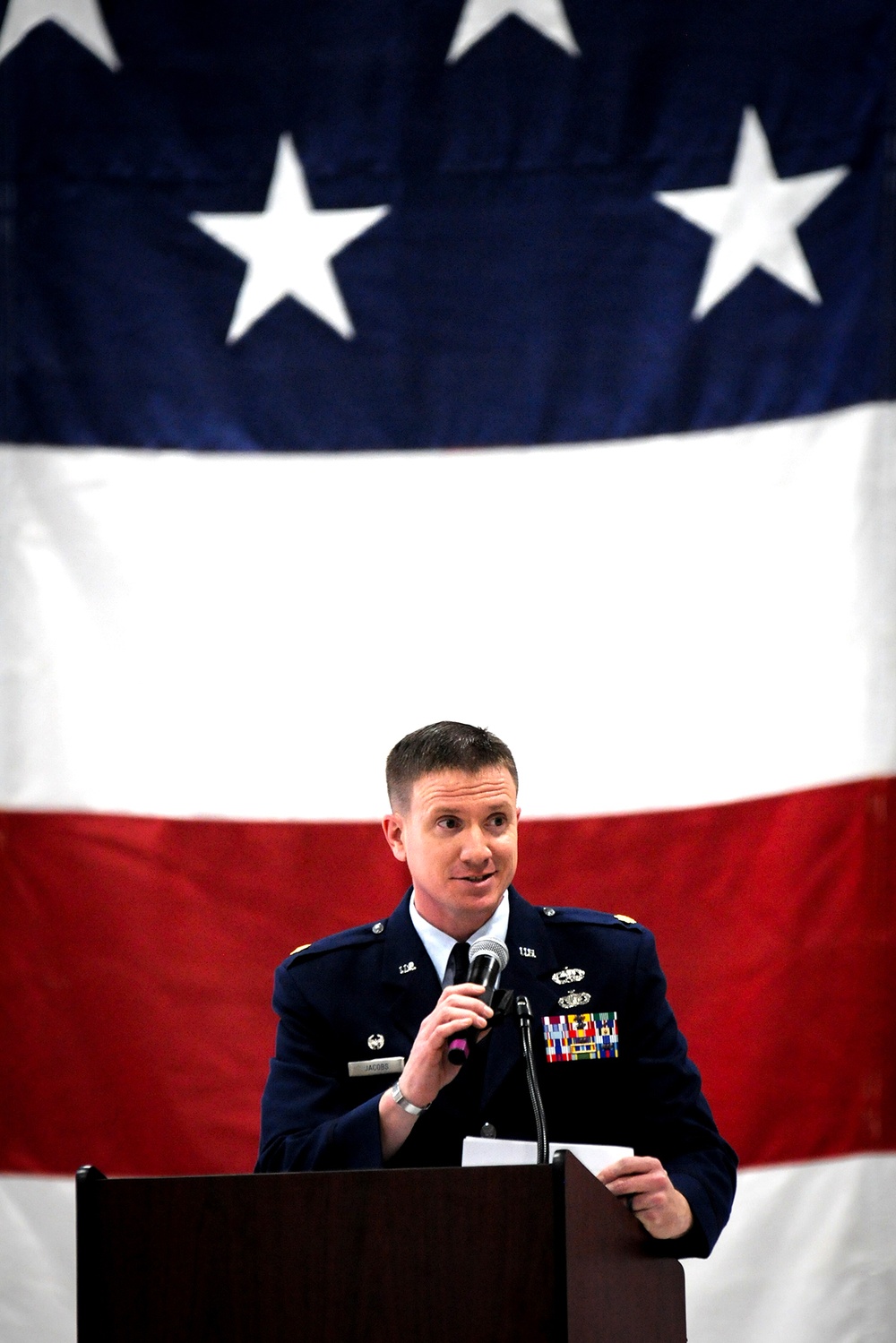 New Air Guard Maintenance Support Squadron conducts first change of command ceremony