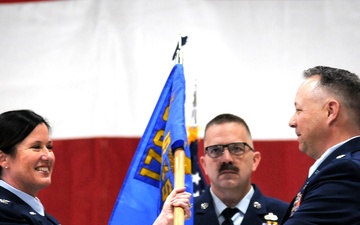 New Air Guard Maintenance Support Squadron conducts first change of command ceremony