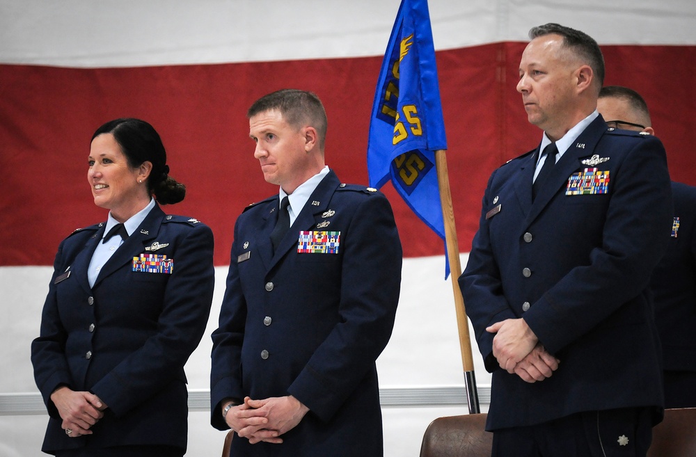 New Air Guard Maintenance Support Squadron conducts first change of command ceremony