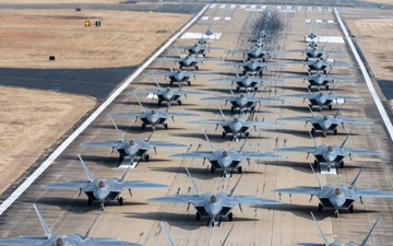 1st Fighter Wing demonstrates strength and readiness in Elephant Walk