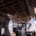 Marines and Airmen train together with a C-5 Super Galaxy