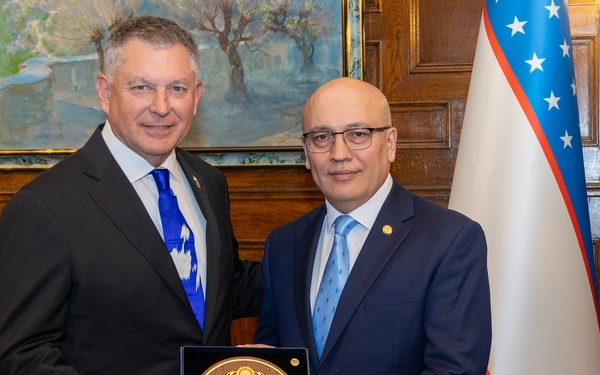 Mississippi National Guard Celebrates Uzbekistan’s Armed Forces Day
