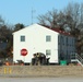 Contractors prepare second World War II-era barracks to be moved at Fort McCoy