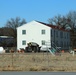 Contractors prepare second World War II-era barracks to be moved at Fort McCoy