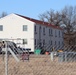 Contractors prepare second World War II-era barracks to be moved at Fort McCoy