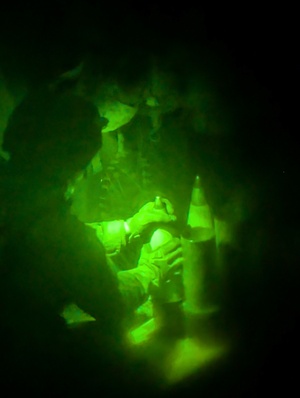 U.S. Soldiers conduct port operations in Slovenia
