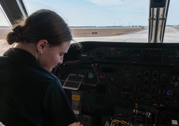 Bay County Junior Leadership Bay visit Tyndall AFB