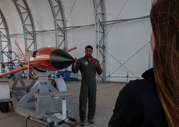 Bay County Junior Leadership Bay visit Tyndall AFB