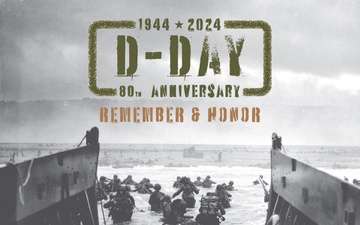 D-Day 80th Anniversary Graphic