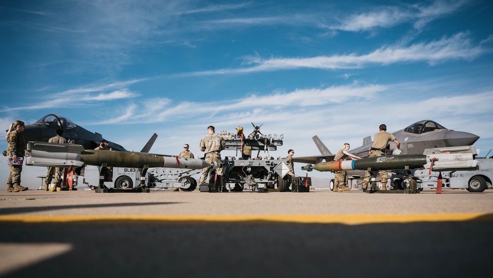 Airmen compete in 56FW annual weapons load competition