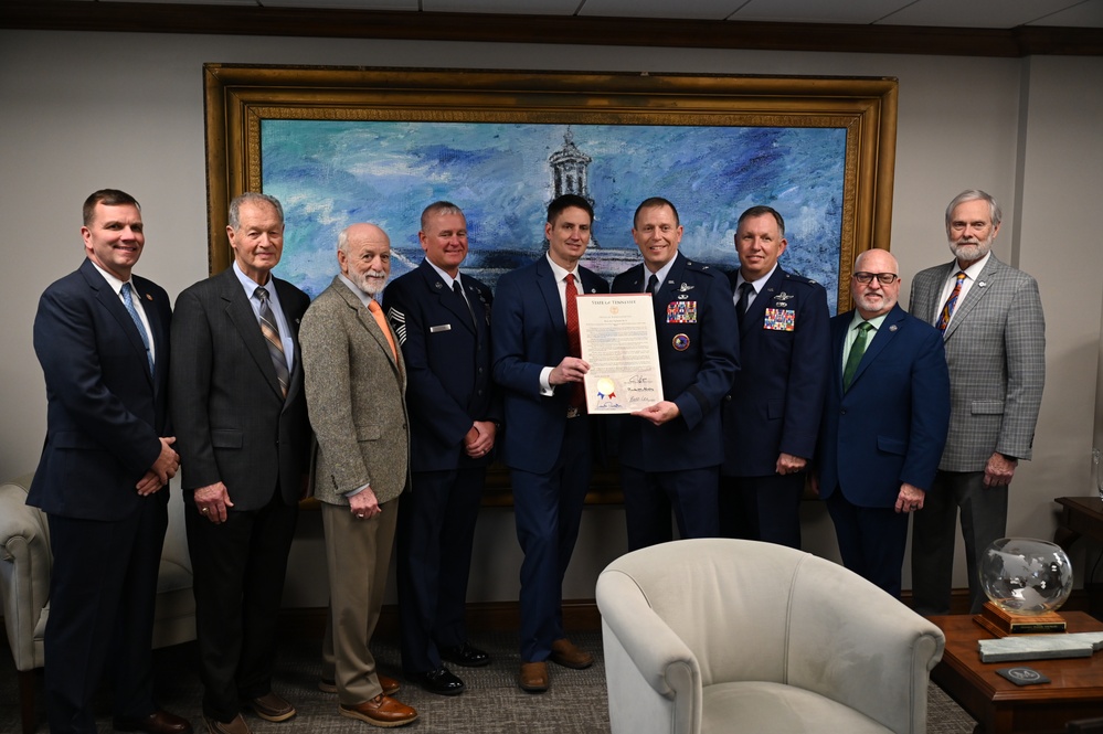 Tennessee Air National Guard Senior Leaders on the Hill