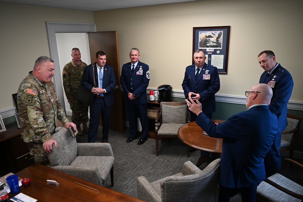 Tennessee Air National Guard Senior Leaders on the Hill