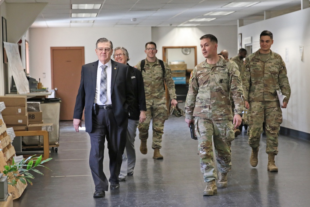 Army AG visits JBLM postal facility